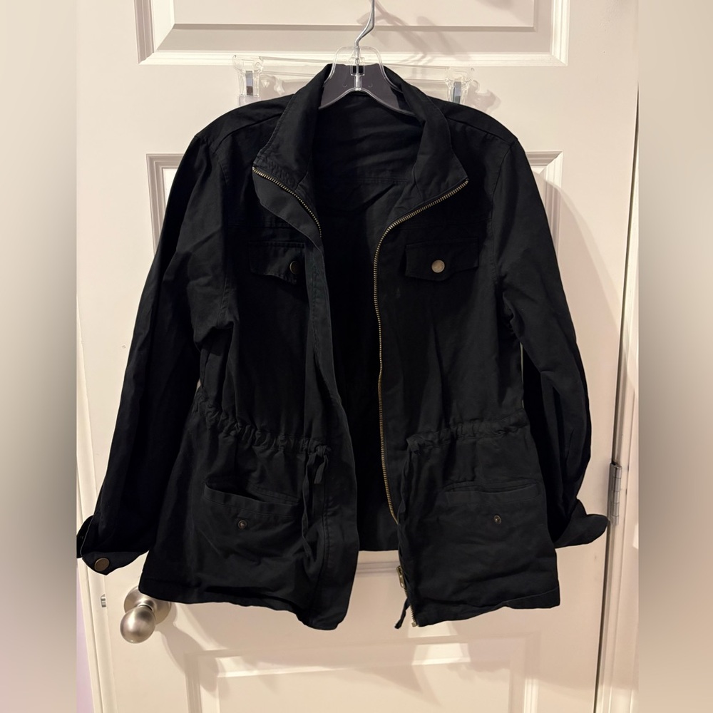 Old Navy Black Utility Jacket